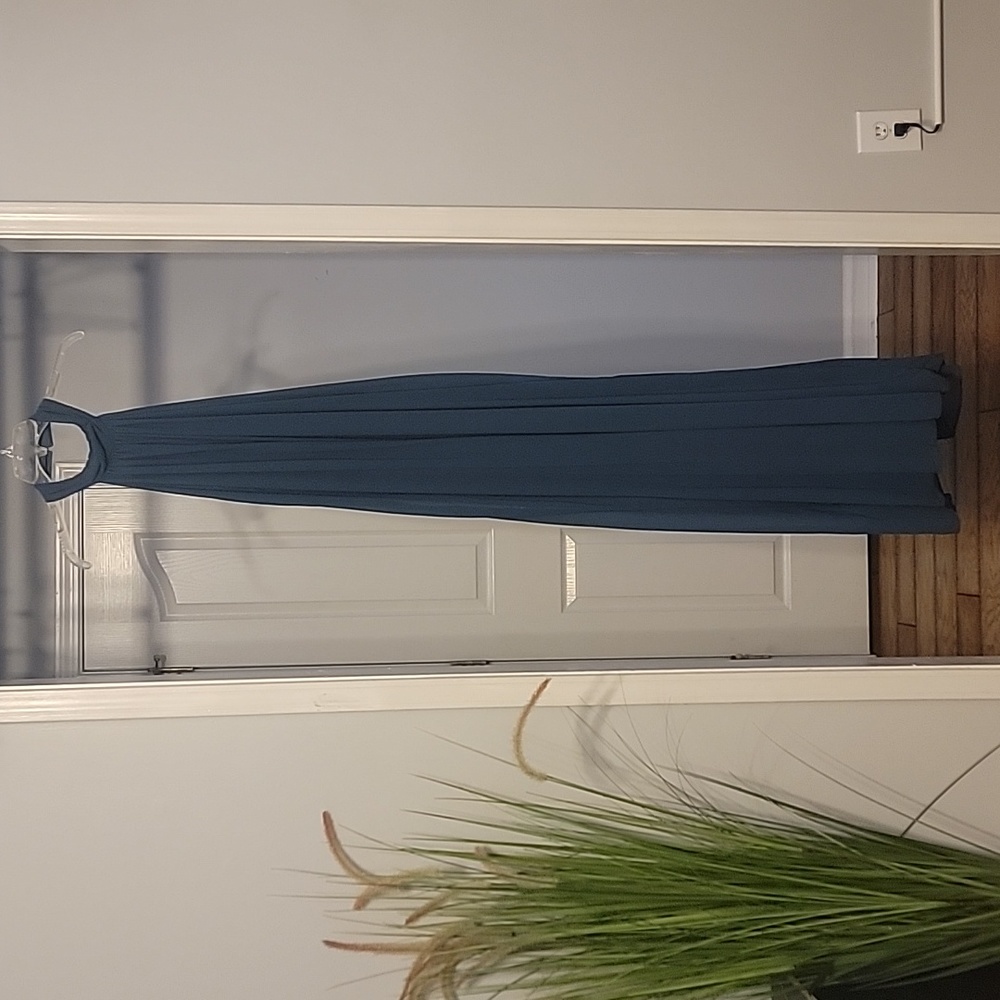 Blue jumpsuit